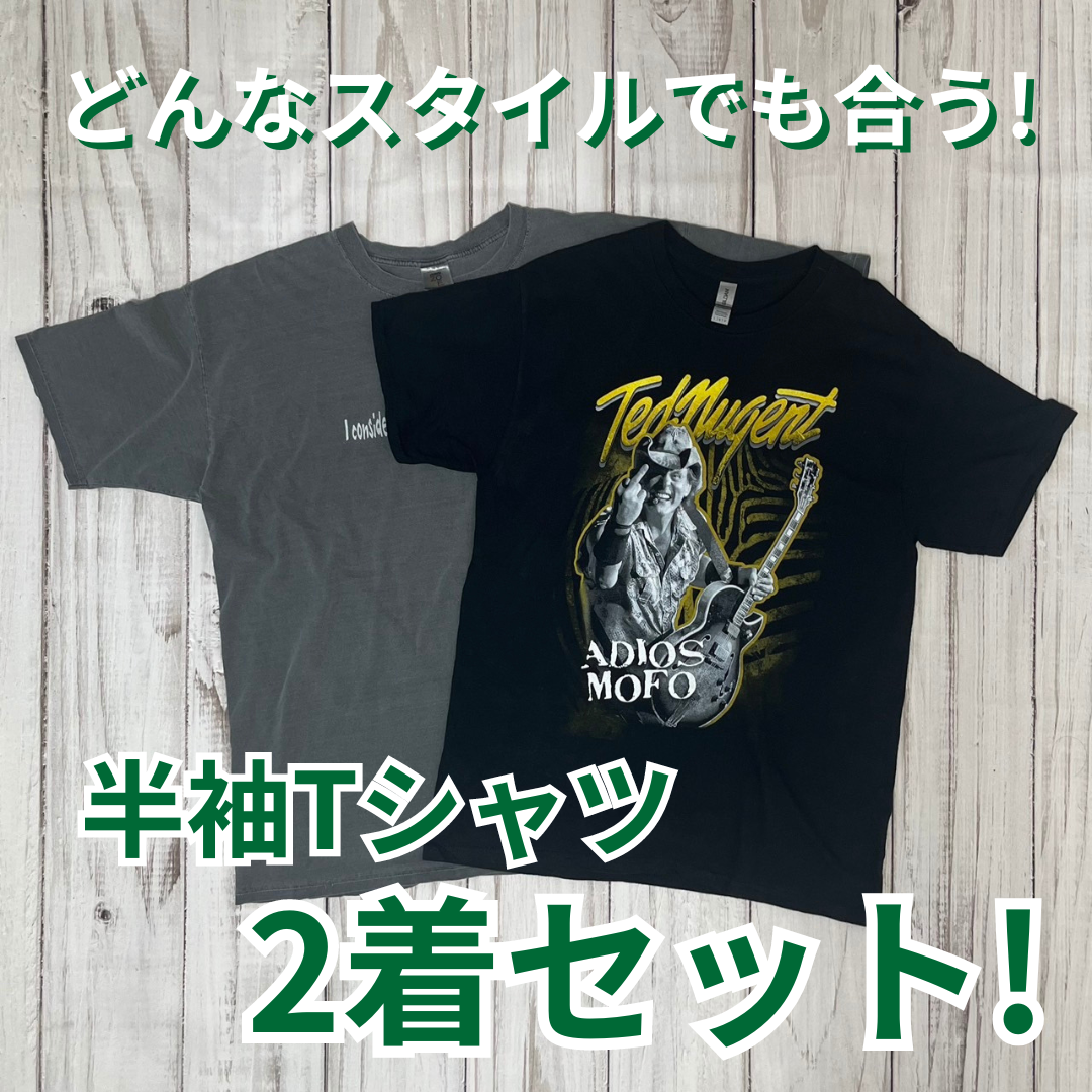 半袖Tシャツ2点セット